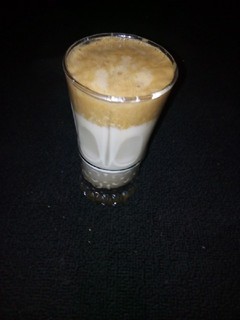A picture of Dalgona coffee.