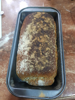 Una foto de Pan de molde centeno y linaza