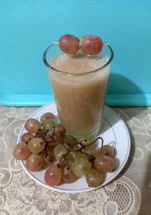 A picture of Grapes sa refreshing drink 🍇🍇.