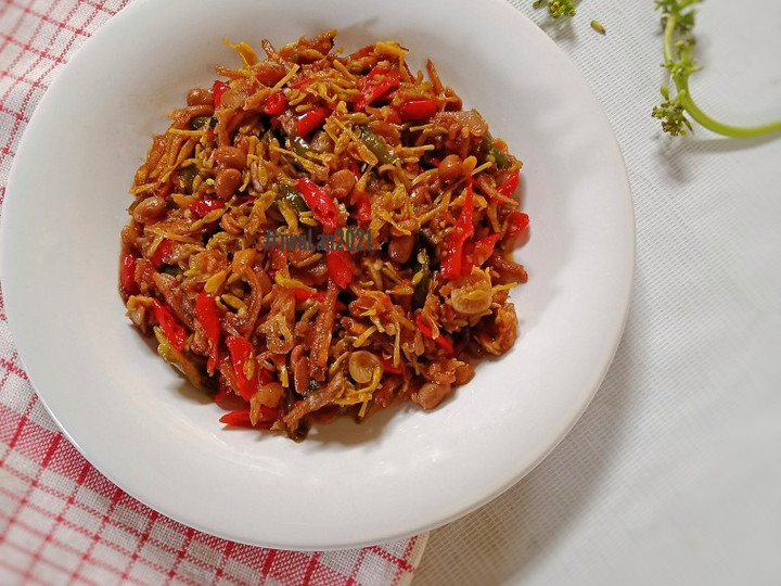 Resep Tumis Bunga Pepaya Teri Taoco Anti Gagal