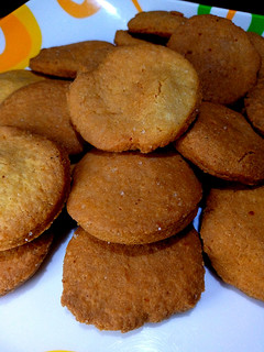 A picture of Corn flour cookies 🌹.
