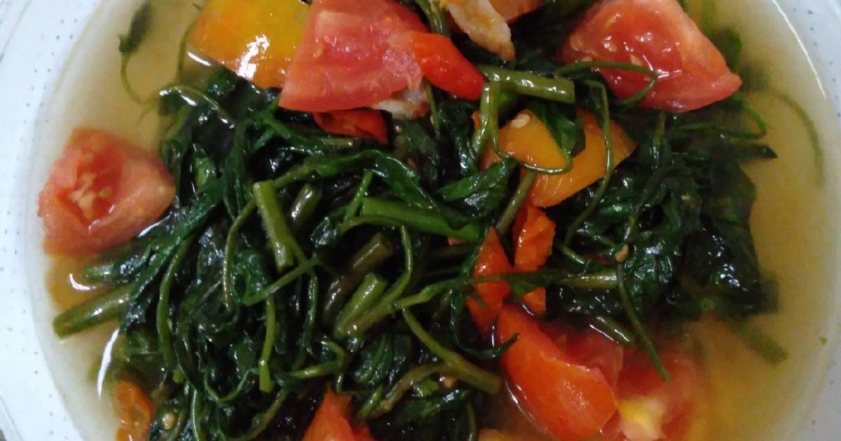 28 resep  tumis  kangkung  bumbu dapur enak dan  sederhana 