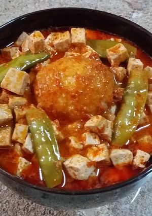 Foto resep Sambal goreng tahu telur