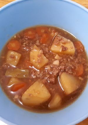 Foto resep Mpasi 12m+ daging kuah kecap
