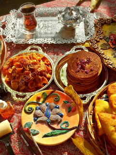 عکسی از دستور پنکیک کدو حلوایی