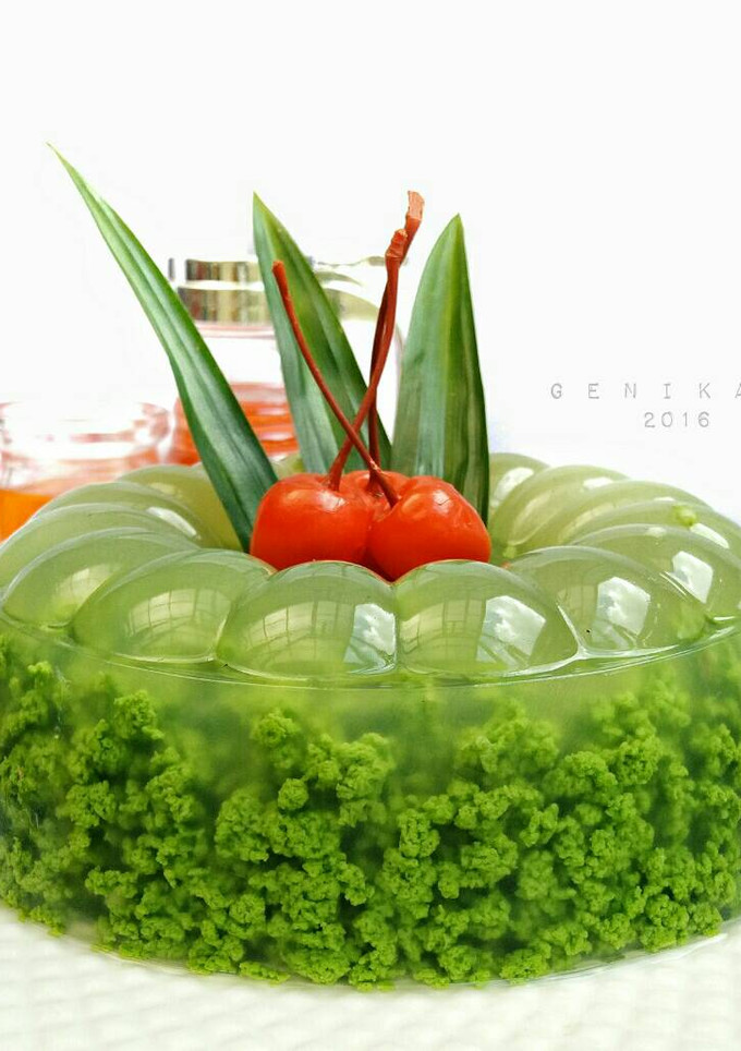 Foto resep Puding lumut