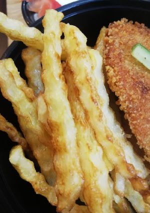 A picture of Curly fries.