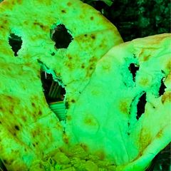 A picture of Spooky Ghost Naan.