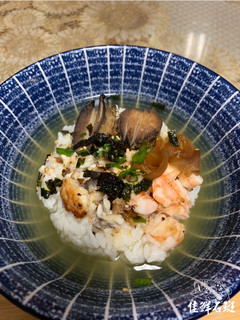 石斑魚鱻茶泡飯 的食譜成品照片