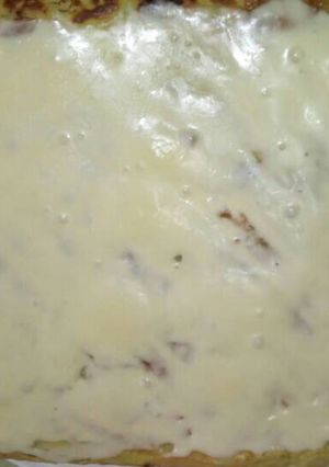 Una foto de Tortilla de papas con queso