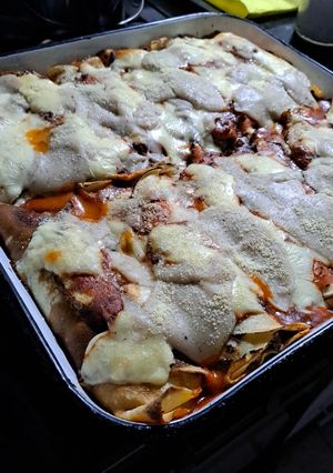 Una foto de Canelones de espinaca y ricota
