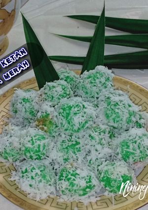 Foto resep Klepon ketan lembut isi gula merah