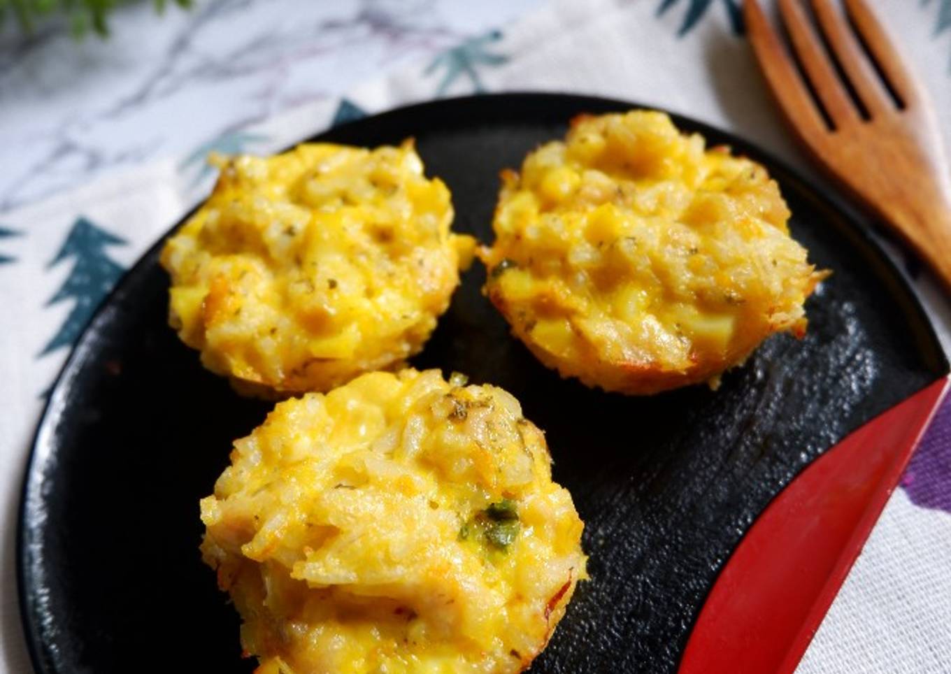 Baked Rice Muffins