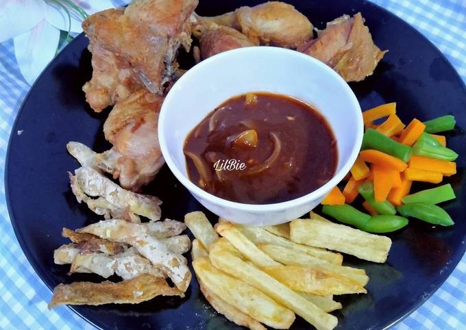 Ayam Goreng Saus Barbeque