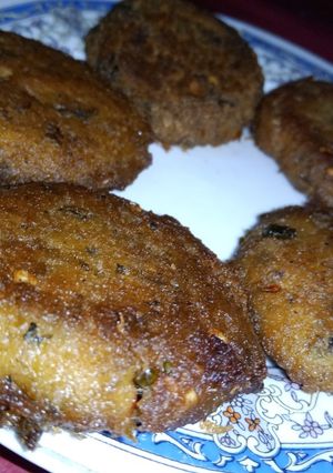 A picture of Beef Shami Kabab.