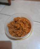 Dulce de leche cortada