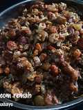 Goreng oncom remah
