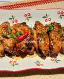 Cánh gà nướng mè