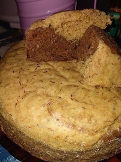 Foto resep Bolu pisang moka (kukus)