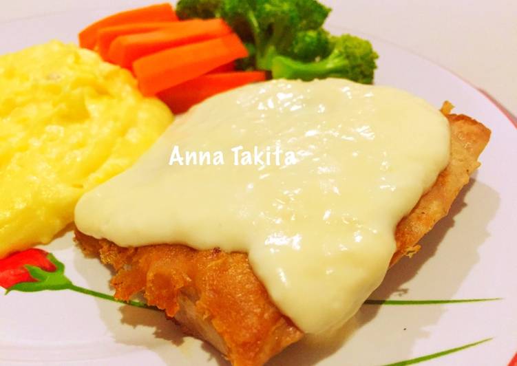 Grilled Tuna Saus Keju