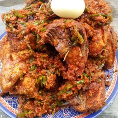A picture of Pappe chicken.
