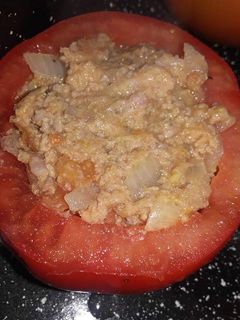Una foto de Tomates Rellenos
