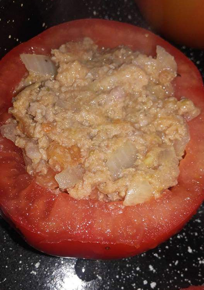 Una foto de Tomates Rellenos