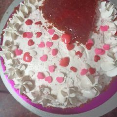 A picture of Red velvet cake.
