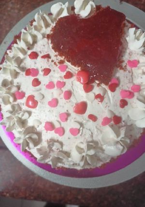 A picture of Red velvet cake.