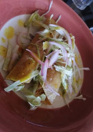Una foto de Tacos de cochinita pibil