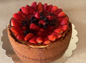 Una foto de Cheesecake casero