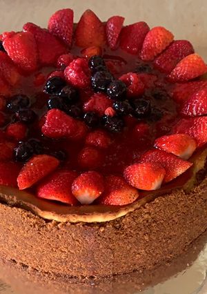 Una foto de Cheesecake casero