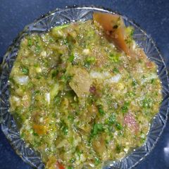 A picture of Dhaniya Chutney.