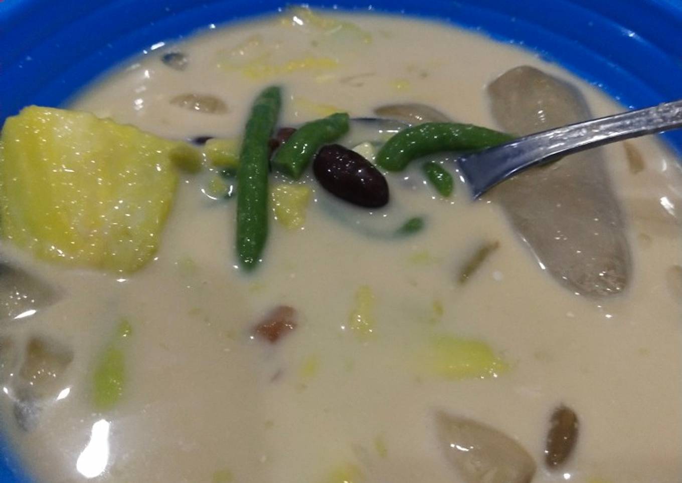 Es Alpukat Cendol Kacang Merah