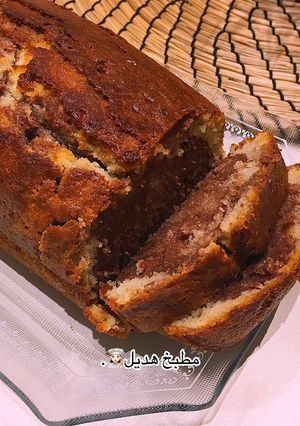 صورة لوصفة كيك رخامي