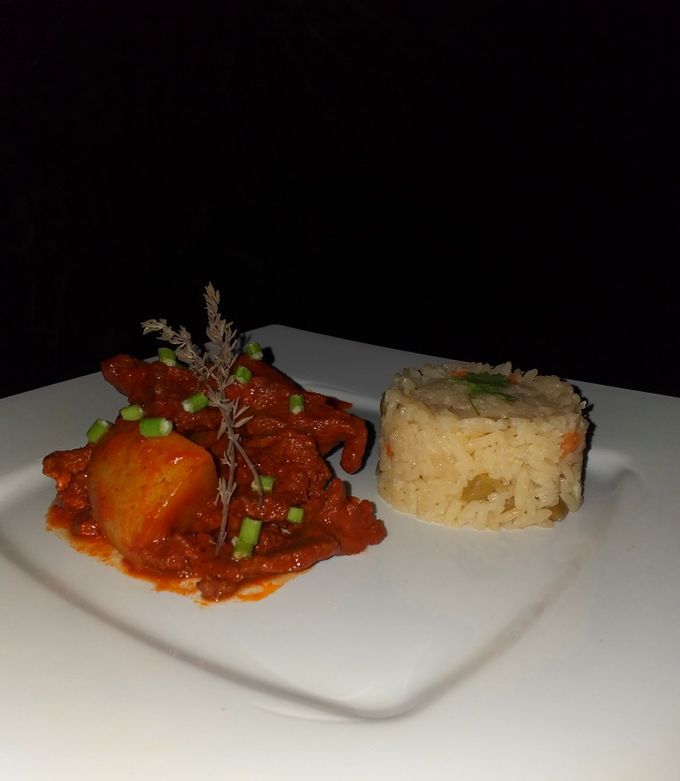 Una foto de Bistec adobado