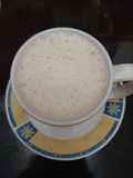 Leche batida y café