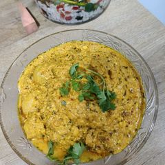 Kashmiri dum aloo A picture of Kashmiri dum aloo.
