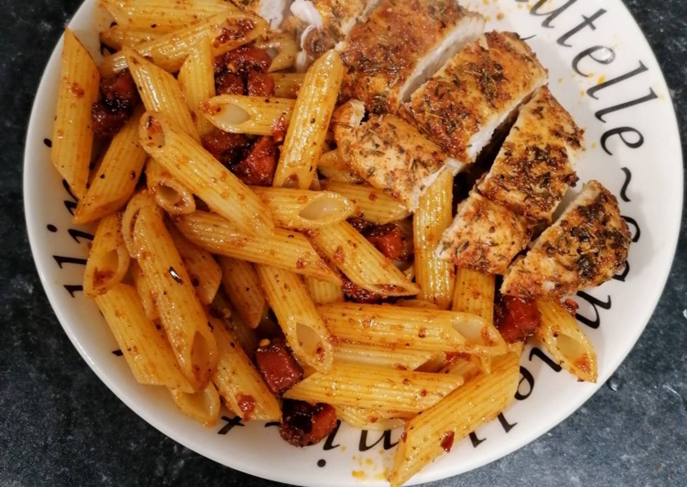 Cajun chicken pasta