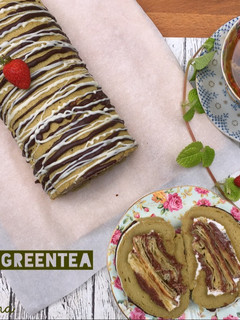 Foto resep Napoleon Greentea cake