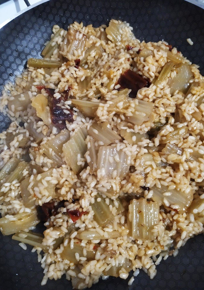 Una foto de Arroz con pencas