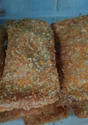 Foto resep Roti goreng/jualan isi sosis
