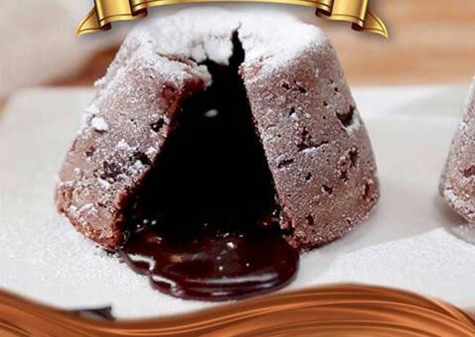 Lava Cake Dove Dark Chocolate