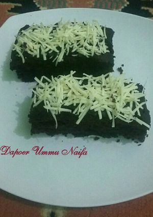 Foto resep Eggless cake coklat lembut (no telur, no mixer)