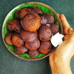 Chocolate paniyaram A picture of Chocolate paniyaram.