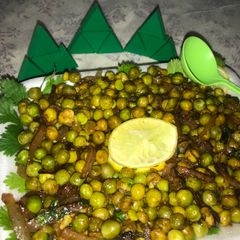 A picture of Masala  peas.