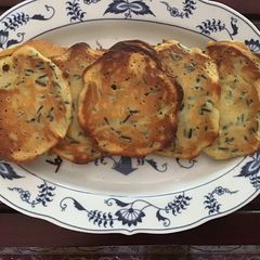A picture of California Farm Wild Rice Breakfast Pancakes.