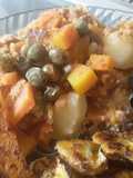 Guiso de papa con Atún a mi manera... 🙄🥔🥕🍛