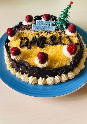 Foto resep Tart ultah dari Bolu Jadul