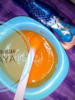 Foto resep Mpasi 8 Bulan sayur+buah pepaya